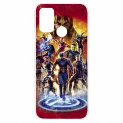 Чехол для Oppo A53/A32/A33 Avengers on fire