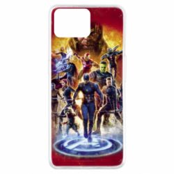 Чехол для Oppo A73 Avengers on fire - PrintSalon