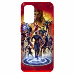 Чехол для Oppo Reno 5 4G Avengers on fire - PrintSalon