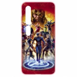Чехол для Xiaomi Mi10/10 Pro Avengers on fire - PrintSalon