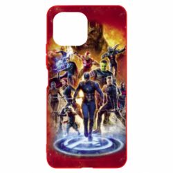 Чехол для Xiaomi Mi11 Lite Avengers on fire - PrintSalon