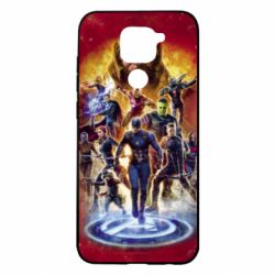 Чехол для Xiaomi Redmi Note 9/Redmi 10X Avengers on fire - PrintSalon