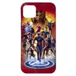 Чехол для iPhone 14 Plus Avengers on fire - PrintSalon
