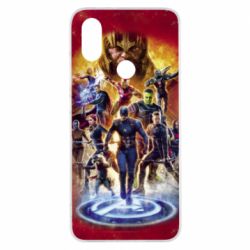 Чехол для Xiaomi Mi A2 Avengers on fire - PrintSalon