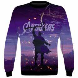 3D свитшот Avengers thor minimalist