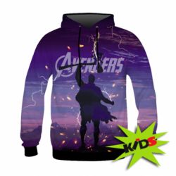 Дитяче 3D худі Avengers thor minimalist