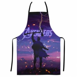 Фартук с 3D принтом Avengers thor minimalist - PrintSalon