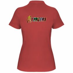 Женское поло Avengers - PrintSalon