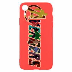 Чехол для iPhone XR Avengers - PrintSalon