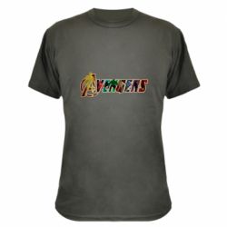 Камуфляжная футболка Avengers - PrintSalon
