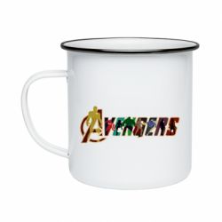 Кружка эмалированная Avengers - PrintSalon
