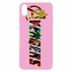 Чехол для iPhone X/Xs Avengers - PrintSalon