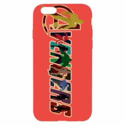 Чехол для iPhone 6/6S Avengers - PrintSalon
