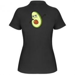 Женское поло Avocado swag - PrintSalon