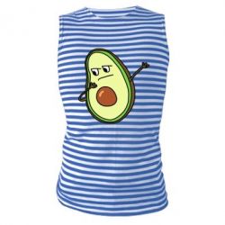 Майка-тельняшка Avocado swag - PrintSalon