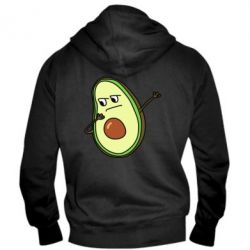 Мужское худи на молнии Avocado swag - PrintSalon