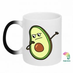Чашка-хамелеон Avocado swag - PrintSalon