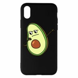 Чехол для iPhone X/Xs Avocado swag - PrintSalon