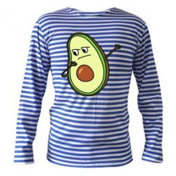 Тельняшка с длинным рукавом Avocado swag - PrintSalon