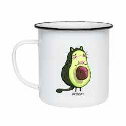 Кружка емальована Avocat - PrintSalon