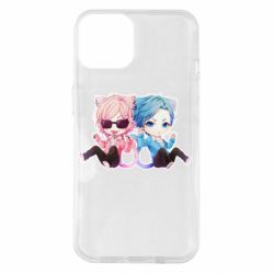 Чехол для iPhone 14 Ayato and Yuri - PrintSalon