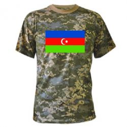 Камуфляжная футболка Азербайджан - PrintSalon