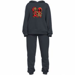 Женский костюм Baby Groot And Deadpool - PrintSalon