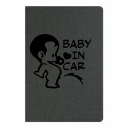 Блокнот с принто Baby in car - PrintSalon