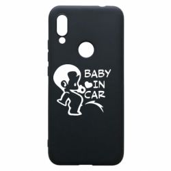 Чехол для Xiaomi Redmi 7 Baby in car - PrintSalon