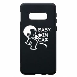 Чехол для Samsung S10e Baby in car - PrintSalon