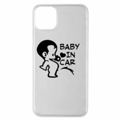 Чехол для iPhone 11 Pro Max Baby in car - PrintSalon