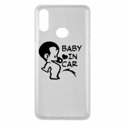 Чехол для Samsung A10s Baby in car - PrintSalon