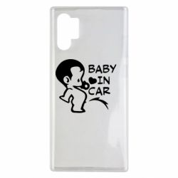 Чехол для Samsung Note 10 Plus Baby in car - PrintSalon