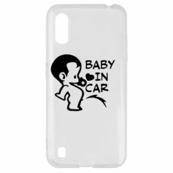 Чехол для Samsung A01/M01 Baby in car - PrintSalon