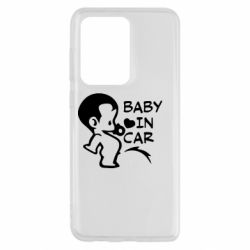 Чехол для Samsung S20 Ultra Baby in car - PrintSalon