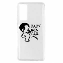 Чехол для Huawei P Smart 2021 Baby in car - PrintSalon