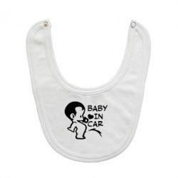 Слюнявчик  Baby in car - PrintSalon