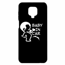 Чехол для Xiaomi Redmi Note 9S/9Pro/9Pro Max Baby in car - PrintSalon