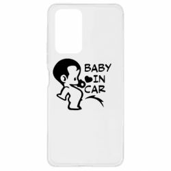 Чехол для Xiaomi Redmi Note 10 Pro Baby in car - PrintSalon