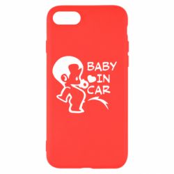 Чехол для iPhone SE 2022 Baby in car - PrintSalon