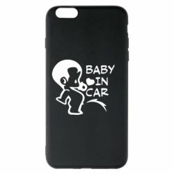 Чехол для iPhone 6 Plus/6S Plus Baby in car - PrintSalon
