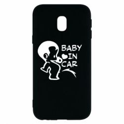 Чехол для Samsung J3 2017 Baby in car - PrintSalon
