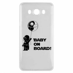 Чехол для Samsung J7 2016 Baby on board 1 - PrintSalon