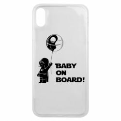 Чехол для iPhone Xs Max Baby on board 1 - PrintSalon