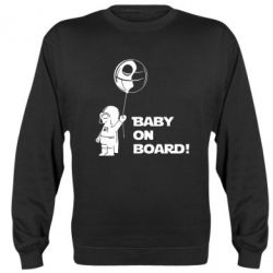 Cвитшот Baby on board 1 - PrintSalon