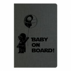 Блокнот с принто Baby on board 1 - PrintSalon
