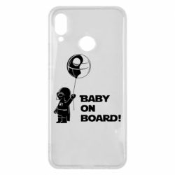 Чехол для Huawei P Smart Plus 2018 Baby on board 1 - PrintSalon
