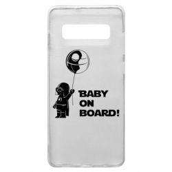 Чехол для Samsung S10+ Baby on board 1 - PrintSalon