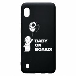 Чехол для Samsung A10 Baby on board 1 - PrintSalon
