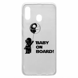 Чехол для Samsung A30 Baby on board 1 - PrintSalon